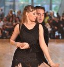Sven Binek und Marina Depledge beim Pro-Am-Turnier Lateinamerikanische Tänze Mannheim 2012