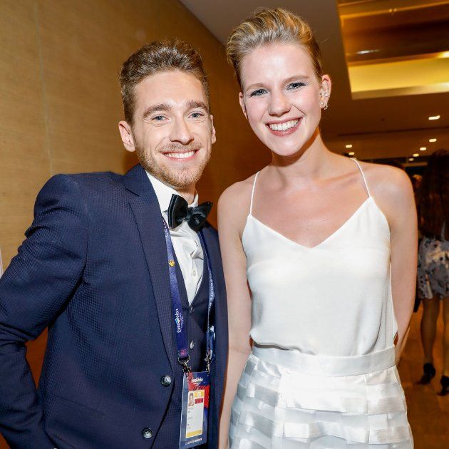 ESC 2017 Kiew - Levina - Deutschland und Nathan Trent - Österreich
