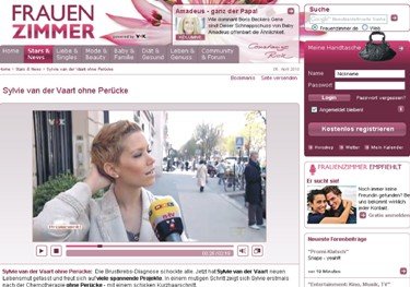 Sylvie van der Vaart - kurze Haare - auf Frauenzimmer.de