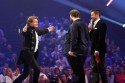 Dieter Bohlen, Michael Holderbusch und Marcus Schreyl beim Supertalent 2010 - Foto: (c) RTL / Stefan Gregorowius