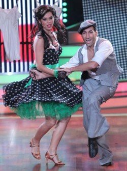 Liliana Matthäus und Massimo Sinato bei Lets Dance 2011 - Foto: (c) RTL / Stefan Gregorowius