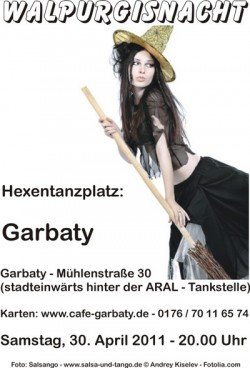 Walpurgisnacht-Party Berlin-Pankow im Garbaty