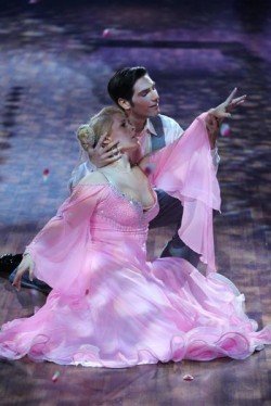 Maite Kelly und Christian Polanc sind im Finale von Let's dance 2011 Foto: (c) RTL / Stefan Gregorowius