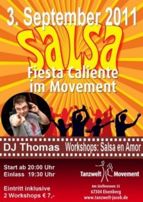 Salsa tanzen in Eisenberg am 3. September 2011