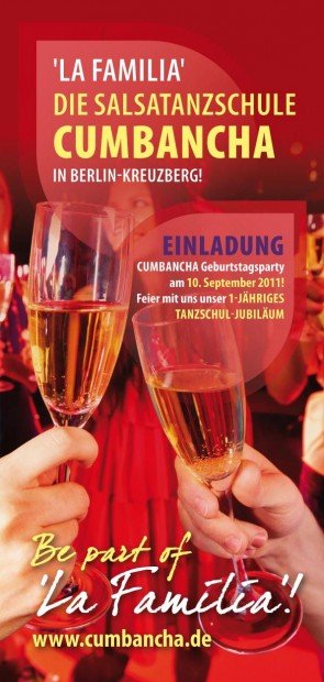 Cumbancha - Die Salsa-Tanzschule in Berlin hat Geburtstag