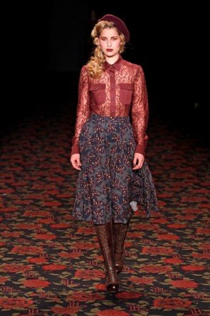 Lena Hoschek zur Mercedes Benz Fashion Week Januar 2012 - 18