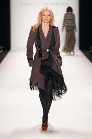 Marcel Ostertag - Mantel zur Mercedes Benz Fashion Week Januar 2012