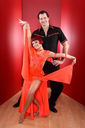 Lars Riedel mit Marta Arndt bei Lets dance 2012 - Foto: (c) RTL / Stefan Gregorowius