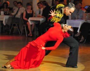 Markus Homm - Ksenia Kasper beim GP von Deutschland Latein-Tänze 2012 - 3