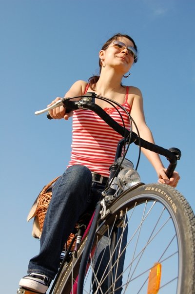 Freizeitsport mit dem Fahrrad
