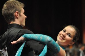 Maurice Metzler und Sophia Bolz von der Tanzschule Klouda beim International Dance Masters Mannheim 2012
