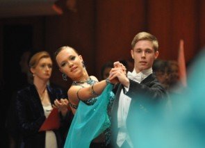 Tobias Richter - Linda Schmelter von der Tanzschule Richter aus Freital beim Turnier in Mannheim