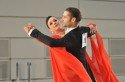 Pawel und Partnerin beim Pro-Am-Turnier Standard-Tänze Mannheim 2012