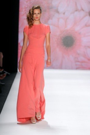 Abendkleid von Unrath und Strano zur Fashion Week Berlin Juli 2012