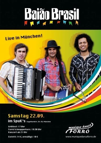 Baiao Brasil - Forro-Konzert München am 22. September 2012