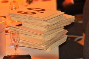 Tanzsport - Wertungstafeln für Wertungsrichter nach getaner Arbeit