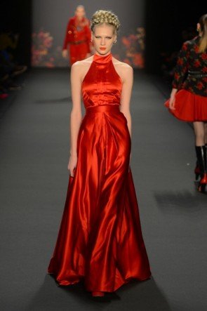 Lena Hoschek zur Mercedes Benz Fashion Week 2013 Januar - 11