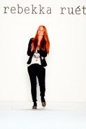 Designerin Rebekka Ruetz zur Fashion Week 2013 Berlin Januar - 1