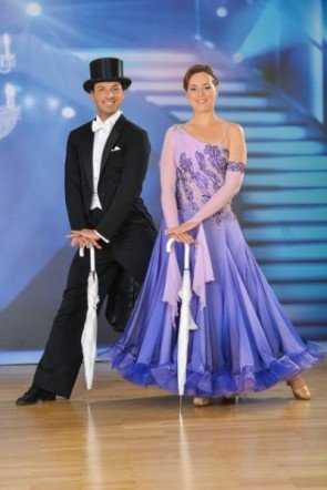 Thomas Kraml - Angelika Ahrens vor der 5. Show der Dancing Stars 2013 - Foto: ORF - Ali Schafler