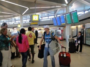 Sergey und Viktoria Tatarenko beim Empfang in Berlin