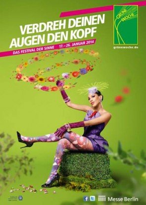 Plakat Grüne Woche 17.-26. Januar 2014