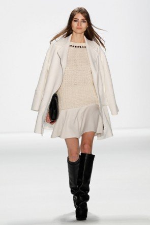 Weiss bei Laurel - Kollektion Herbst 2014 - Winter 2015 zur MBFW Berlin - 05