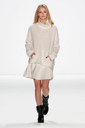 Weiss bei Laurel - Kollektion Herbst 2014 - Winter 2015 zur MBFW Berlin - 06