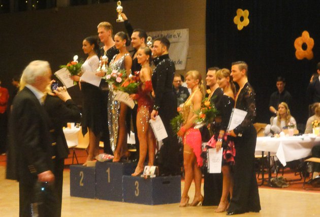 Berliner Meisterschaft 2014 Lateinamerikanische Tänze - Hauptgruppe A - Foto: (c) Salsango