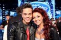 Ausgeschieden bei DSDS 2014 4. Live-Show am 19.4.2014 -Christopher Schnell und Yasemin Kocak - Foto: © RTL - Stefan Gregorowius