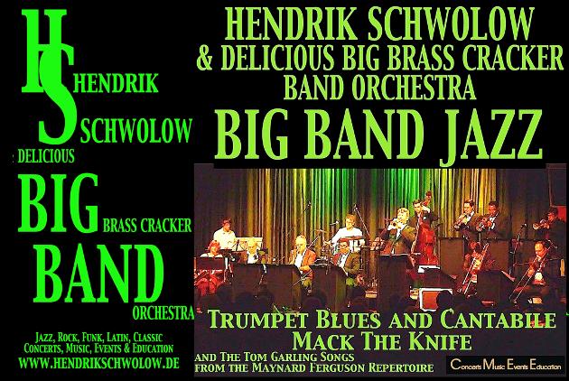 Big Band Swing Berlin mit Hendrick Schwoloch am 15.6.2014 im Schlot