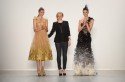 Irene Luft mit 2 ihrer Models zur MB Fashion Week Berlin Juli 2014