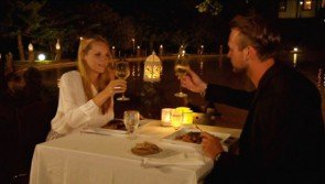 Dinner for two - Marvin und Anna im Finale Bachelorette 2014 - Foto: (c) RTL