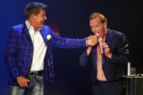 Dieter Bohlen mit Steve Starr - Best of Supertalent Sternstunden - Foto: (c) RTL / Stefan Gregorowius 