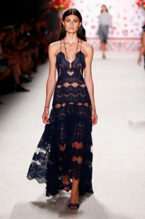 Abendkleid von Lena Hoschek Sommer 2016 Fashion Week Berlin Juli 2015