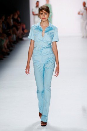 Hellblau Sommer-Mode 2016 von Riani Fashion Week Berlin Juli 2015 - 6