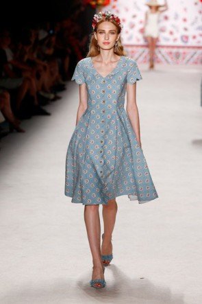 Sommerkleider 2016 Lena Hoschek Fashion Week Berlin Juli 2015 - 18