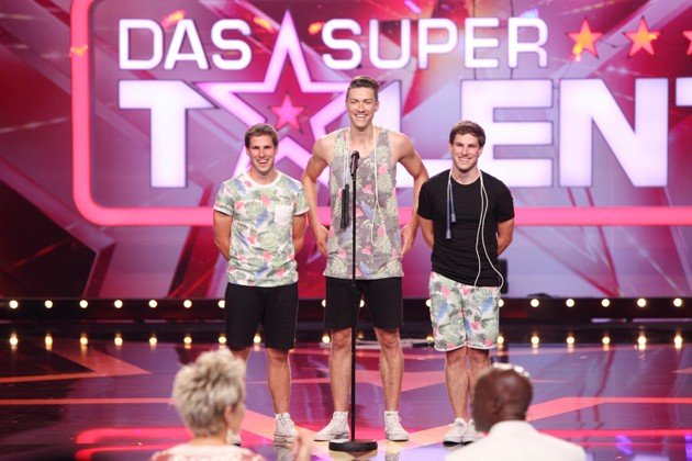 Sebastian Deeg und sein Rope Skipping-Team beim Supertalent am 26.9.2015 - Foto: (c) RTL – Frank Hempel