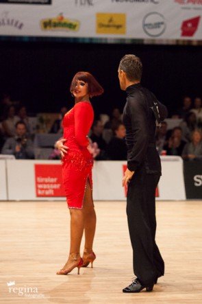 Anastasia Weber - Sergey Oladyshkin 2015 - World Masters Latin Innsbruck - Foto: (c) Regina Courtier