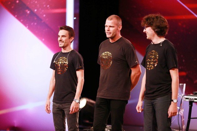 InFusion Trio - Izsak Farkas, Nandor Weisz und Mihaly Simko-Varnagy sind im Finale Supertalent 2015