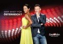 ESC-Vorentscheid 2016 Österreich - Moderatoren Alice Tumler und Andi Knoll