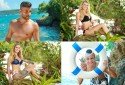 DSDS 2016 Strand-Fotos der DSDS-Recall-Kandidaten Jamaika - hier im Foto Rene Müller, Franziska Gillo, Sandra Berger, Prince Damien Ritzinger