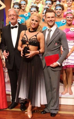 Vadim Garbuzov - Kathrin Menzinger beim European Dance Award in Baden-Baden