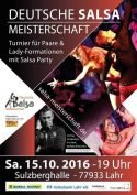 Deutsche Salsa Meisterschaft 2016 am 15.10.2016 in Lahr