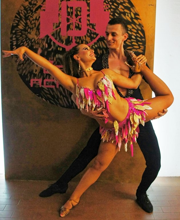Mario Olivari - 'Pina' Giuseppina Del Gavio - Tanzpaar Deutche Salsa Meisterschaft 2016