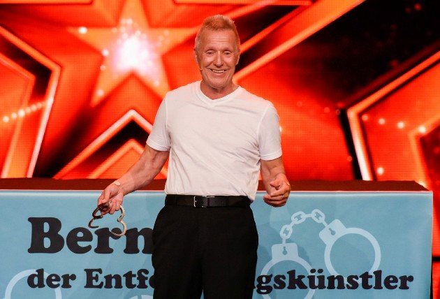 Bernd Wenzlaff beim Supertalent am 23.9.2017
