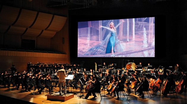 Foto aus dem Konzertsaal - Disney in Concert - Die Eiskönigin