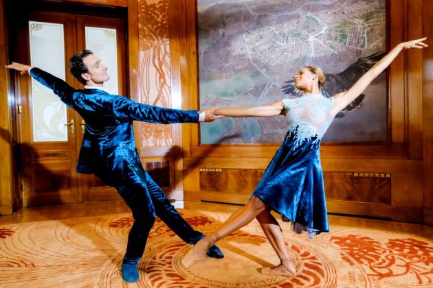 Roman Lazik - Rebecca Horner - Tänzer vom Wiener Staatsballett beim Neujahrskonzert 2018
