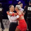 Tanzsport DM Latein 2018 am 17.3.2018 in Bremen - hier Marius-Andrei Balan – Khrystyna Moshenska