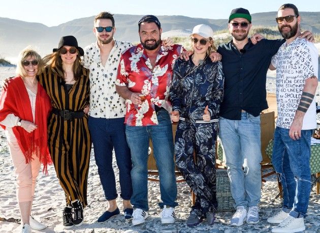 Sing meinen Sing 2018 - Die Künstler - von links: Mary Roos, Judith Holofernes, Johannes Strate, Marian Gold, Leslie Clio, Mark Forster, Rea Garve