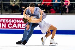 Eiskunstlauf-Rekorde und Bestleistungen - hier im Bild Anastasia Mishina - Aleksandr Galliamov aus Russland